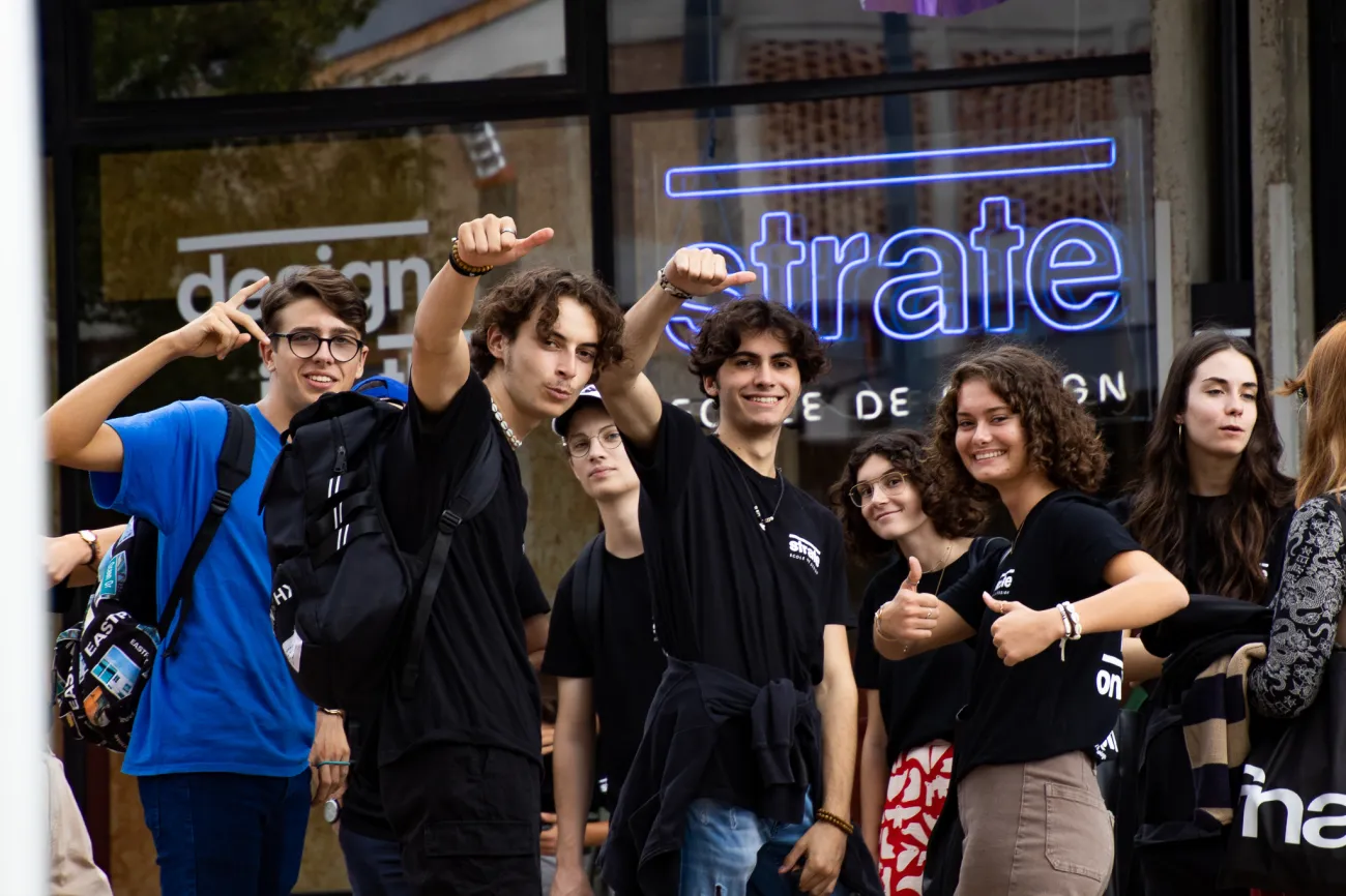Etudiants strate 